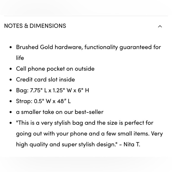 Hammitt small VIP Crossbody bag - Picture 8 of 8